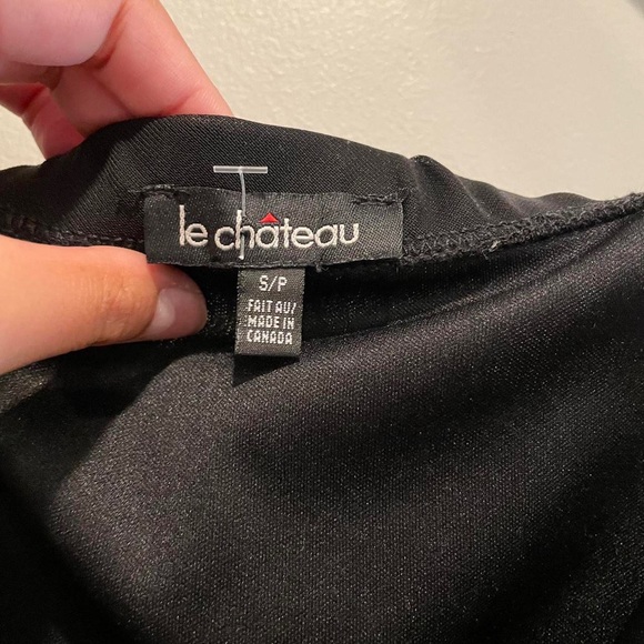 Gorgeous black sleeveless bodycon dress from Le Chateau. - Picture 4 of 4